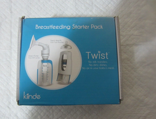 Kiinde Twist Breastfeeding Starter Pack- NIB- (1009)