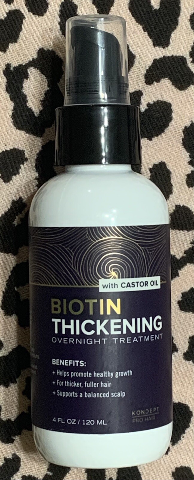 Koncept Pro Hair Biotin Thickening Overnight Treatment w/ Castor Oil