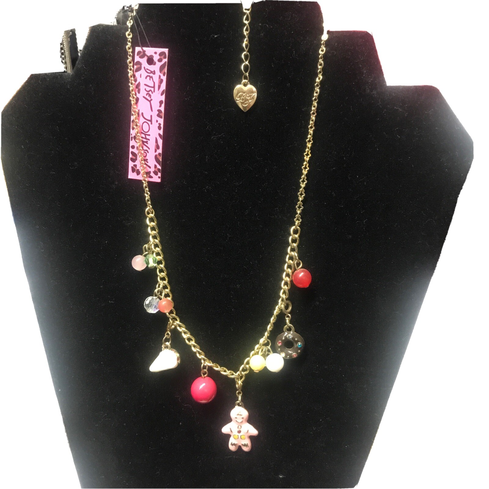 Betsey Johnson candy necklace Gem