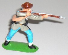 SOLDATINI GIOCATTOLO CLASSICI 54MM TIRO CONFEDERATO GUERRA CIVILE