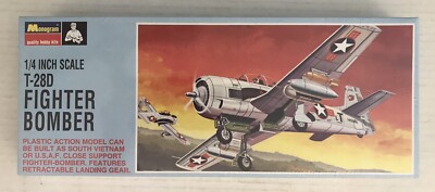 Monogram 1/4  T-28D Fighter Bomber Plastic Model Kit 0121M0100 NISB 1994