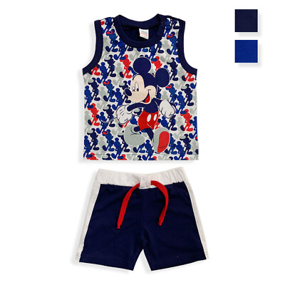 Disney Mickey Mouse Summer Cotton Tank Top Infant Baby 5510