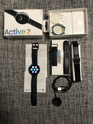 Samsung Galaxy Watch Active 2(OF7A) LTE 4GB Modellnummer:SM-R825F  Edelstahl.