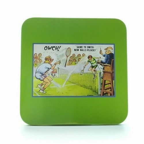 Bamforth Vintage Collection Saucy Seaside Naughty Humour Joke Cartoon Coaster - Picture 17 of 17
