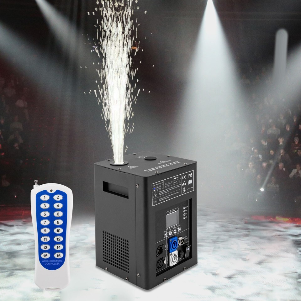 Fuochi D'artificio MACCHINA COLD SPARK 700W Con FlightCase Sparkular Dmx Show Party - Foto 4