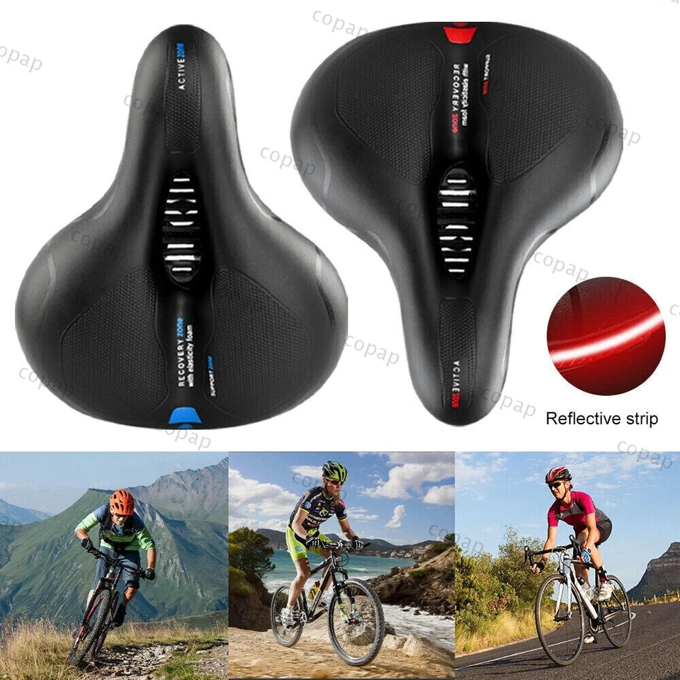 Bicycle saddle bicycle saddle bicycle seat gel saddle touring saddle women men DHL - Image 2 of 4