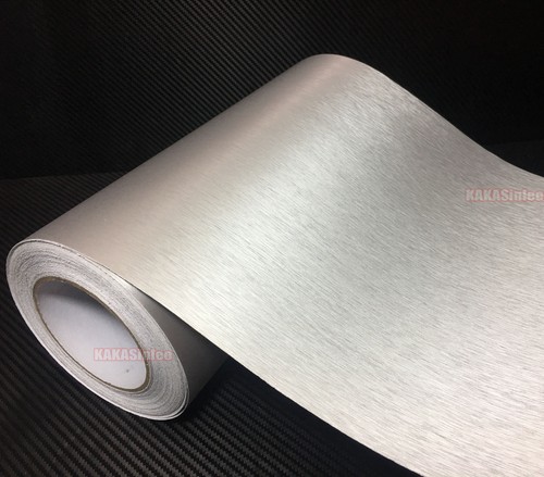 Entire Car Wrap Metallic Matte Satin 3D Brushed Vinyl Sticker Decal Flexible AB - Picture 4 of 29