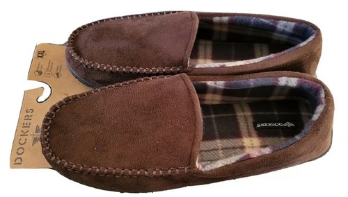 dockers memory foam slippers