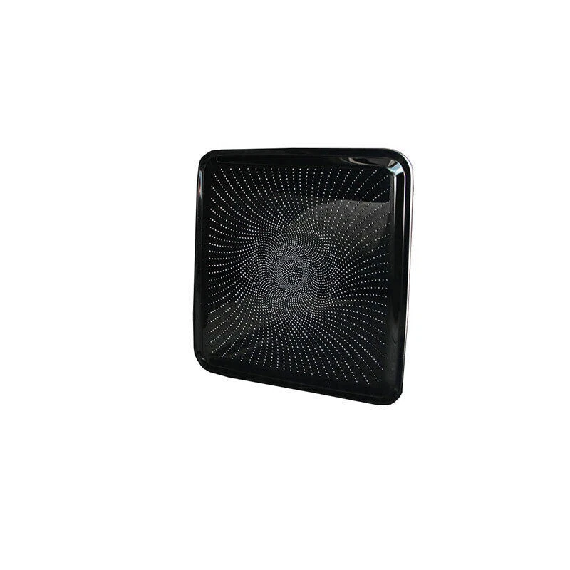 Ajuste para Lincoln MKX 2016-2018 maletero de titanio negro ambos lados cubierta de altavoz moldura Foto 2 de 4