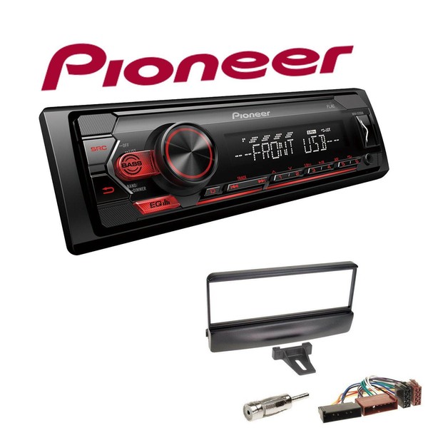 Pioneer 1-DIN Autoradio USB AUX Android Einbauset FüR Mazda 121 III 1996-2003-image