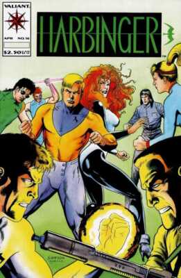 Harbinger (1992) #  16 (5.0-VGF) Rust 1993