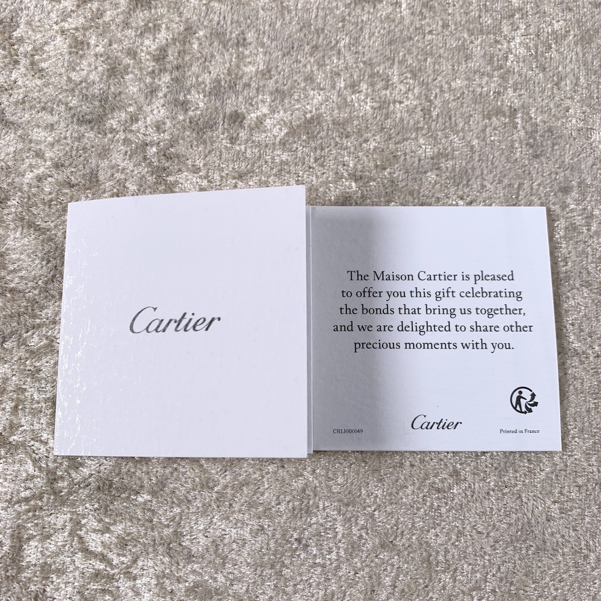Cartier Porcelain Trinket Tray Change Tray Panthere VIP Gift from