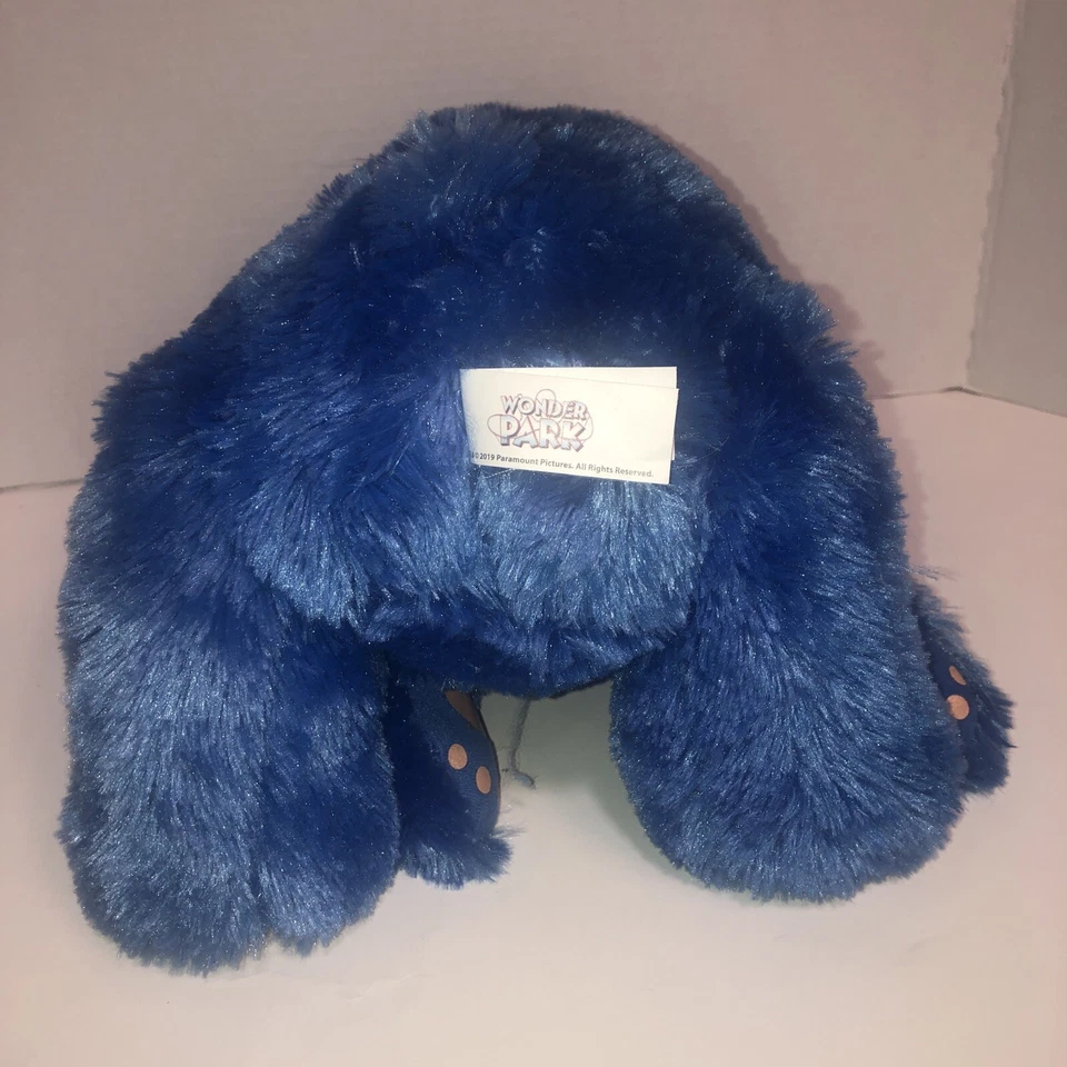 Wonder Park Animated Movie HUGGABLE BOOMER Large Blue Bear Plush Amusement - Image 3 of 4