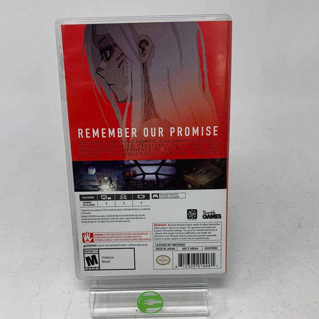 Signalis (Nintendo Switch, 2023) | eBay Signalis (Nintendo Switch, 2023) | eBay