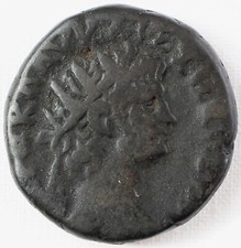 Tetradrachme Billon Alexandria 54 - 68 n. Chr. Nero / Poppaea Sabina