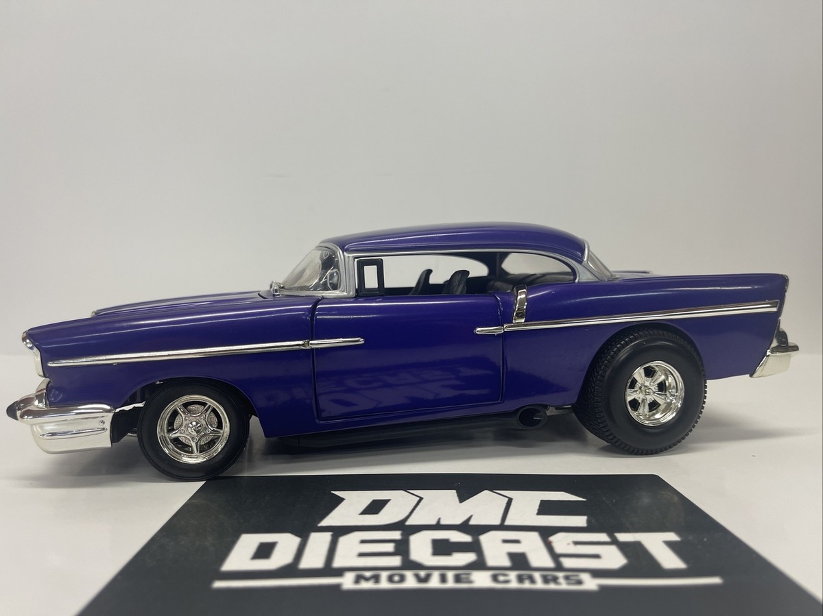 Hot Wheels 1/18 Scale 1957 Chevy Custom Hot Rod Diecast