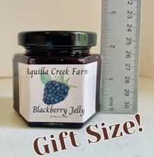 Blackberry Jelly ~ 4 oz. Gift Size ~ Texas Handcrafted ~ Aquilla Creek Farms