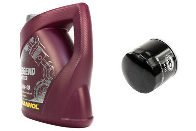 Filtro Olio Motore Set 5W40 5 Litro SH452P Per Alfa Romeo Cadillac Fiat Opel - Foto 7