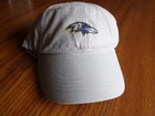 "Baltimore" RAVENS NFL Tan Women's NFL Anvil Hat Adjustable with Screen on Logo — photo 2