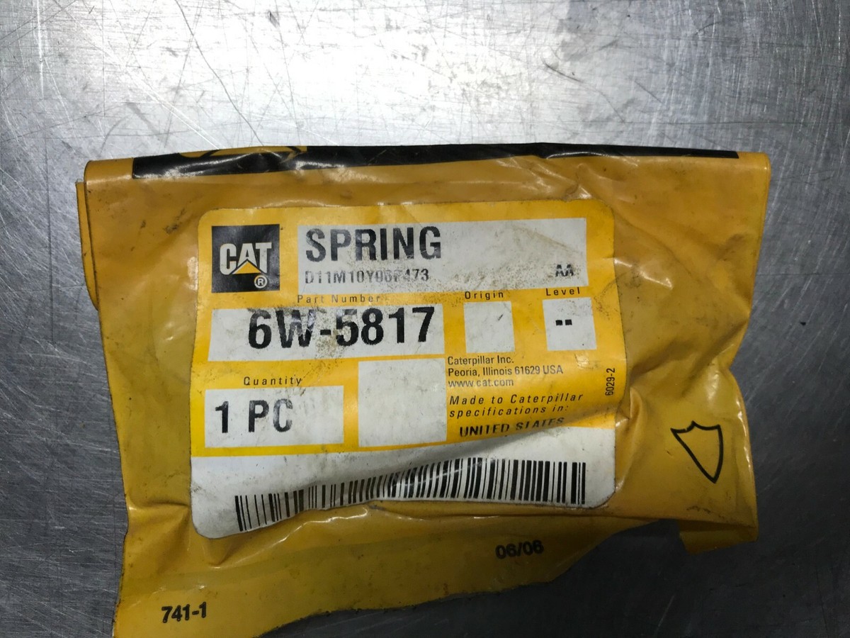 6W5817 GENUINE CAT SPRING Caterpillar 6W5817 | eBay