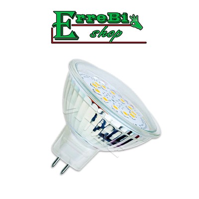 LED BULB SPOTLIGHT GU5.3 MR16 3W 3000K 4500W GLASS CUP ...