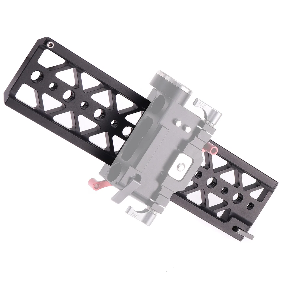 Placa base trípode inferior placa puente cola de milano de 10" para jaula de cámara estándar Tilta Foto 2 de 4