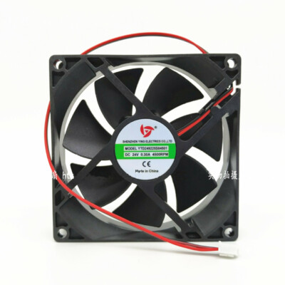 1PC YTD249225S04501 Cooling Fan 24V 0.30A 2-wire welding machine New