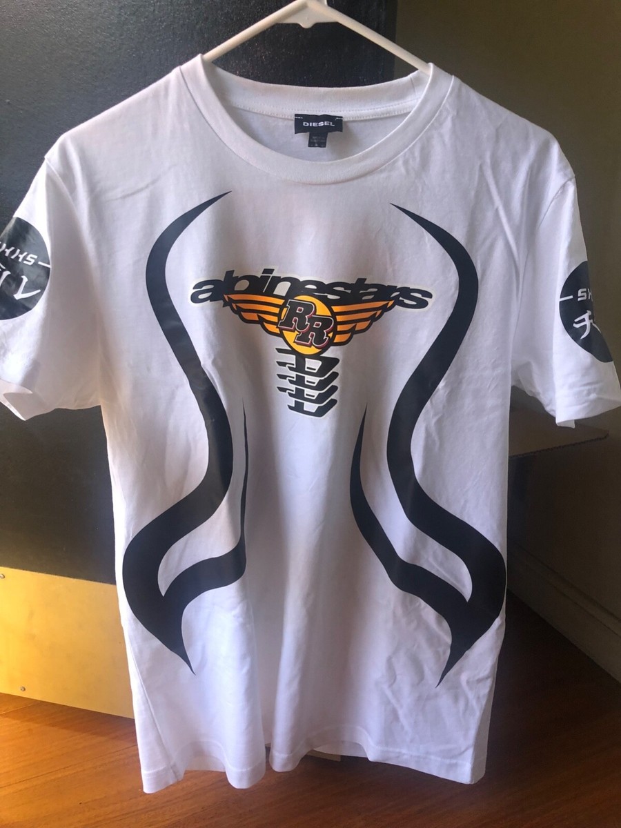 diesel clothing alpinestars RR moto t shirt Men fashion Venom
