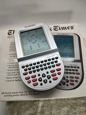 Vintage Excalibur The New York Times Electronic Crossword Puzzle - New Open Box!