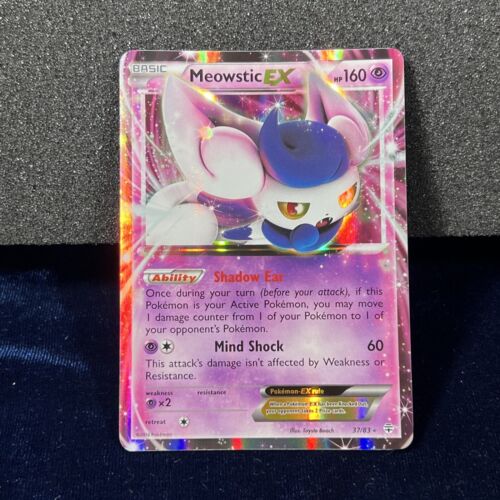 Meowstic EX 37/83 Ultra Rare NM Pokemon Card Generations Card NM - Picture 1 of 2