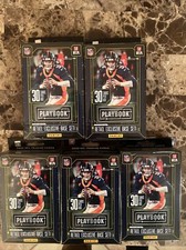 (5) 2020 Panini Playbook Football Hanger Boxes Sealed Burrow Herbert RC Year