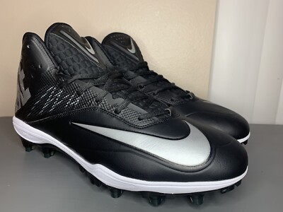 Nike Zoom Code Elite TD Football Cleats Men Size 10.5 Black /White 603368-002