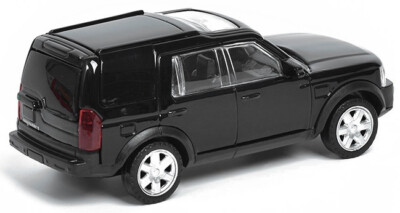 Rastar Land Rover Discovery 3 Black 1:43 Scale 4 Inch Diecast