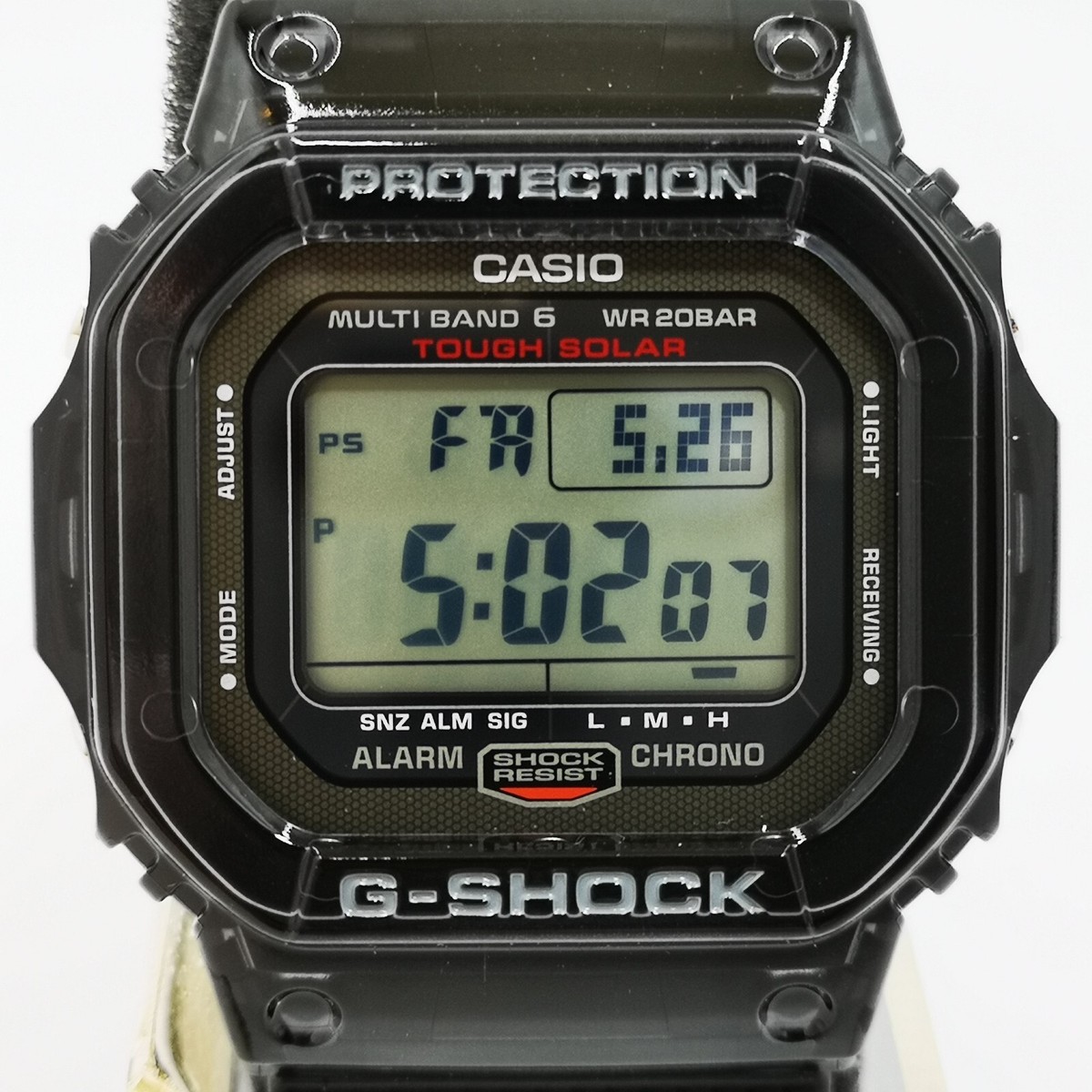 CASIO G-SHOCK GW-S5600U-1JF Black Solar Radio Carbon Men's Watch New in Box