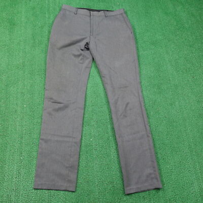 BANANA REPUBLIC TAILORED SLIM FIT GREY FLAT FRONT DRESS PANTS MENS SIZE  32X34 | eBay