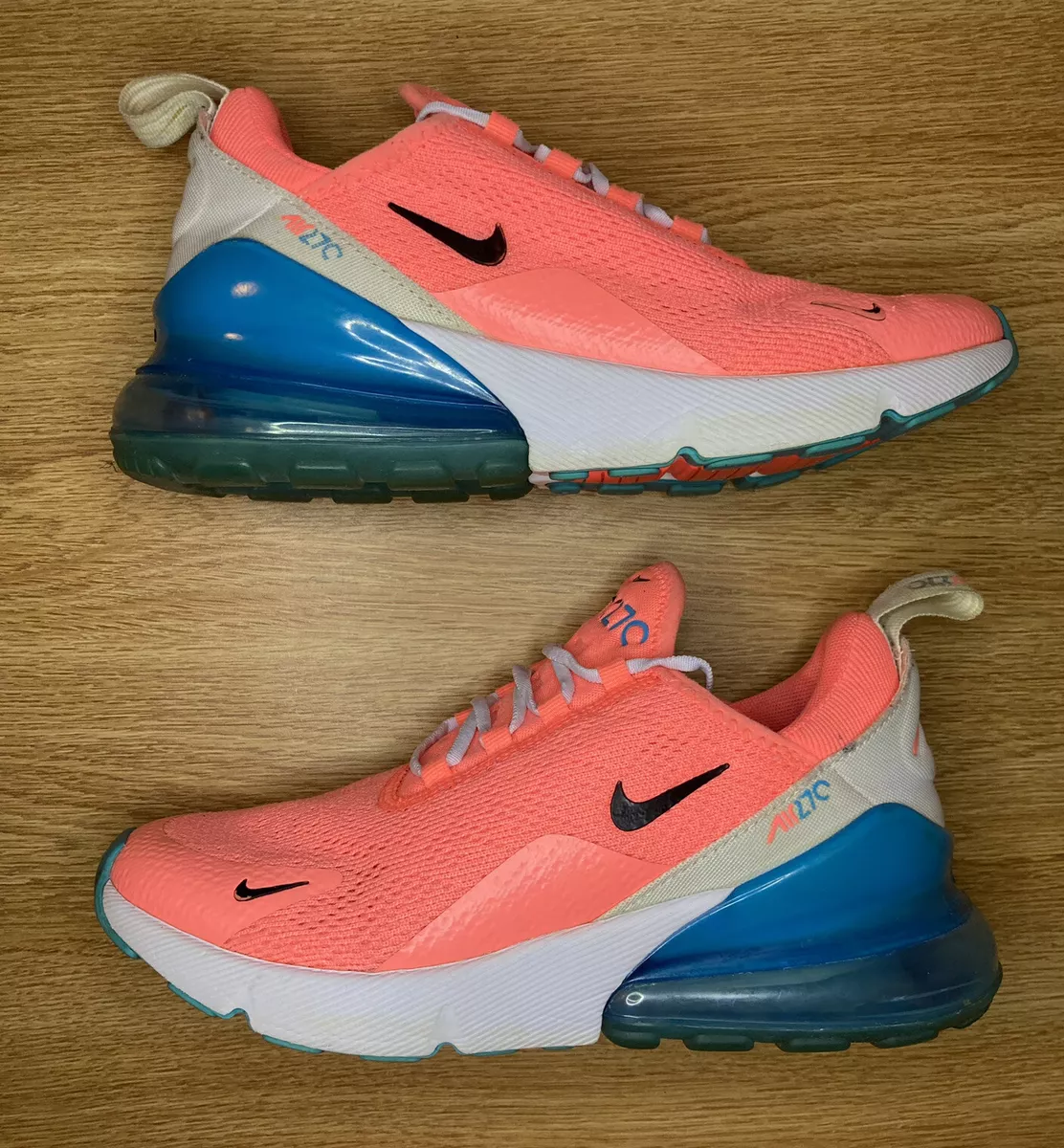 Size 5.5 Nike Air Max 270 Lava Glow 2019