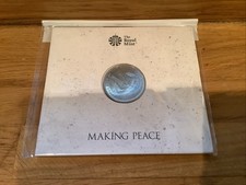 Making Peace &pound;5 Coin 2020 In Great Condition Still Factory Sealed BUNB