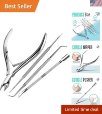 Ergonomic Manicure & Pedicure Kit for Ingrown Toenail Treatment - Compact Design