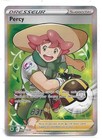 CARTE POKEMON DRESSEUR PERCY TG27/TG30 PV EPEE ET BOUCLIER  ASTRES RADIEUX EB10