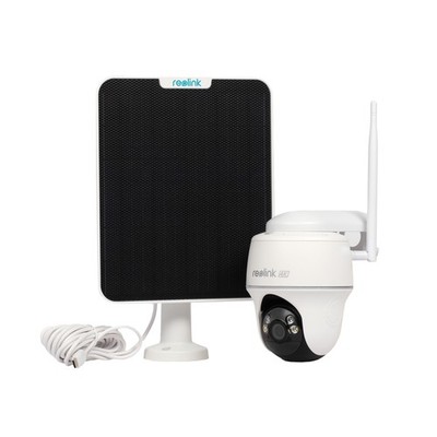 REOLINK First 4K Solar Security Cameras Wireless Outdoor, Argus PT Ultra+Solar