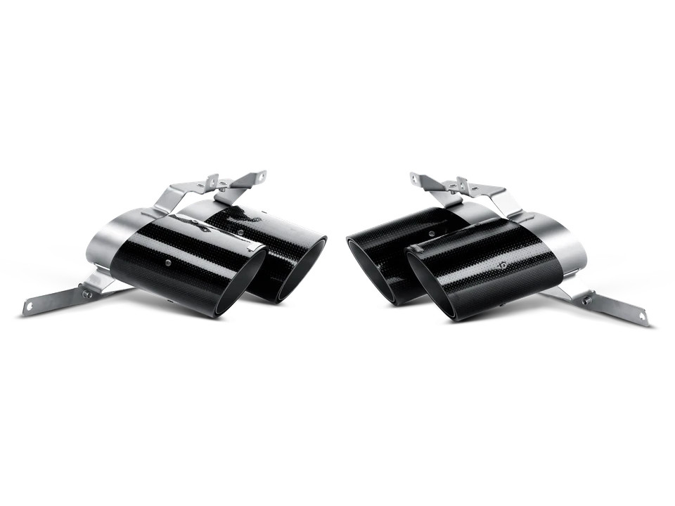 Akrapovic TP-CT/7 Tail Pipe Set for 09-14 Lamborghini Gallardo LP 550-2 Coupe