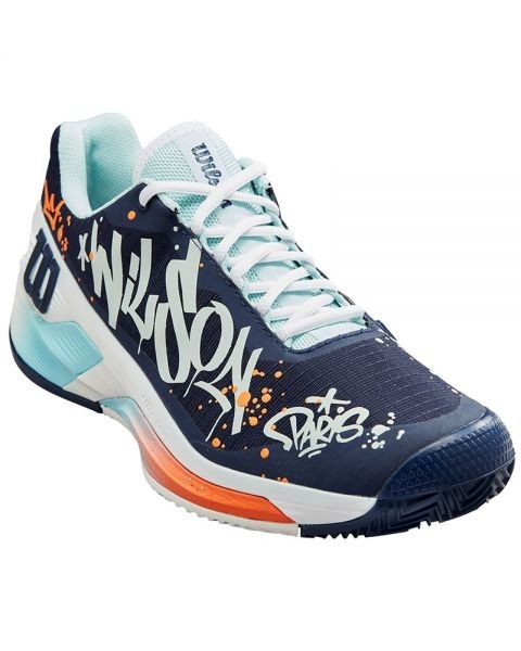 Wilson Mens Rush Pro 4.0 Paris Hope Clay Tennis Shoes - Size 11 US