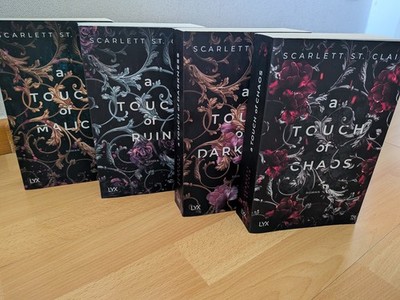 4 Bücher, A Touch of - Reihe, Hades & Persephone Serie, Sarlett St. Clair.  Deut