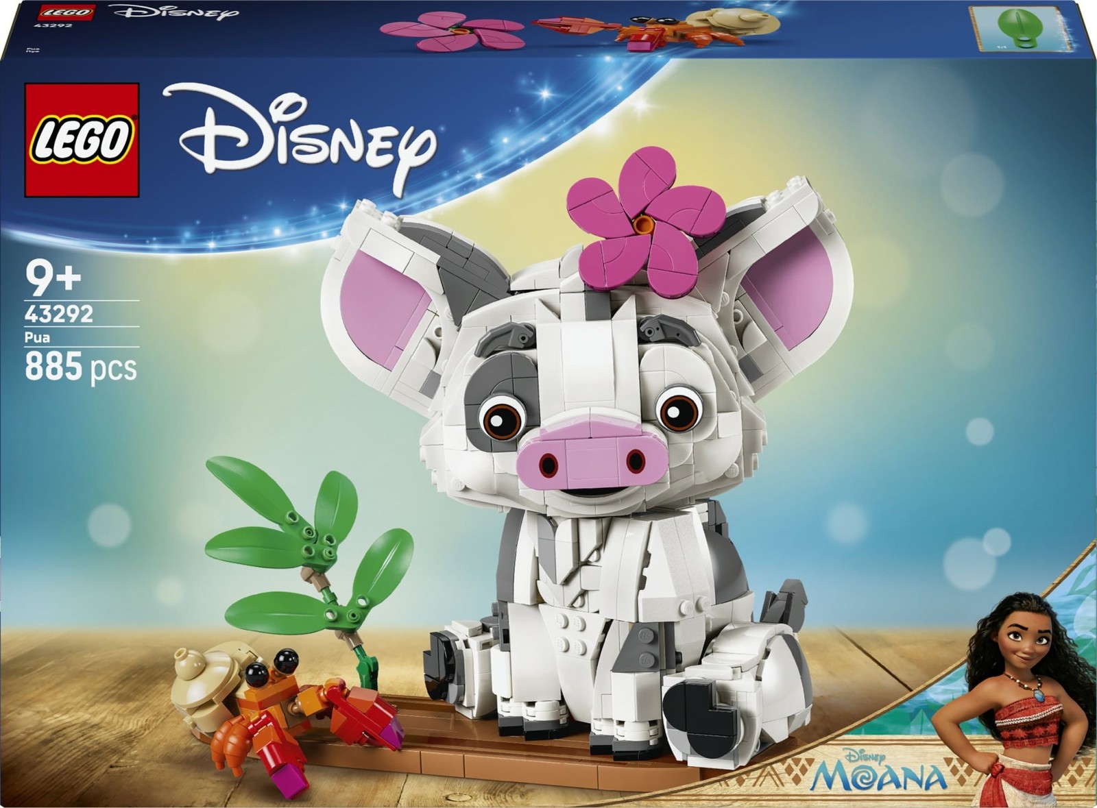 Lego Disney Vaiana Pua 43292 885 Pezzi - Immagine 3