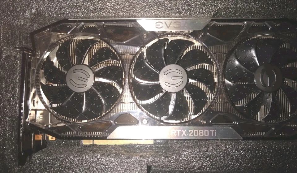 EVGA RTX2080 TI FTW3 Ultra original Luftkühler, mit Midplate und allen Schraube - Bild 2 von 4