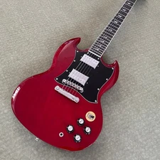 Custom Shop SG electric guitar Angus Young Cherry Red Fast Ship