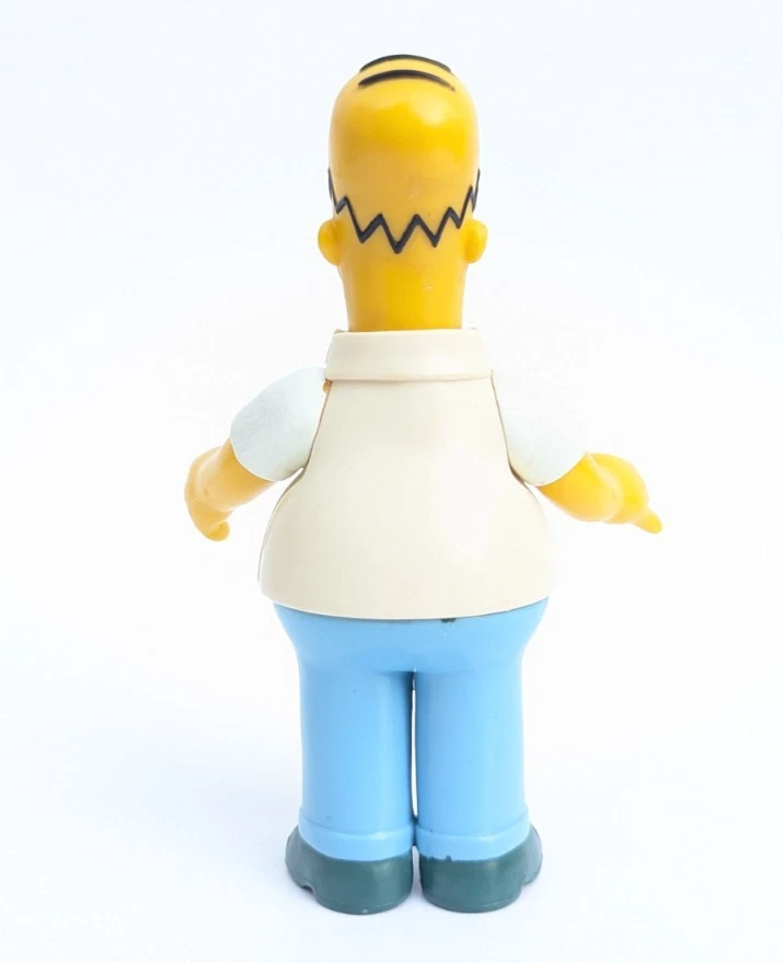 Figura de acción de Los Simpson Homero Simpson Playmates 2000 Wave 1 Foto 2 de 2