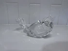 Vintage Steuben Crystal Glass Song Bird Figurine Signed 8112