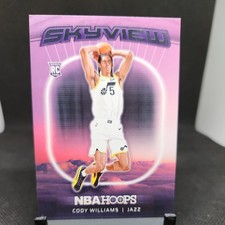 CODY WILLIAMS 'SKYVIEW ROOKIE' (UTAH JAZZ, PANINI NBA HOOPS 2024-25)