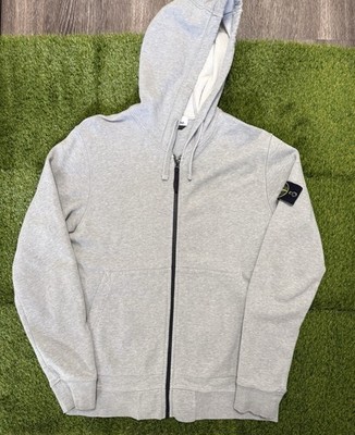 Stone Island Grey Zip Up Size Large